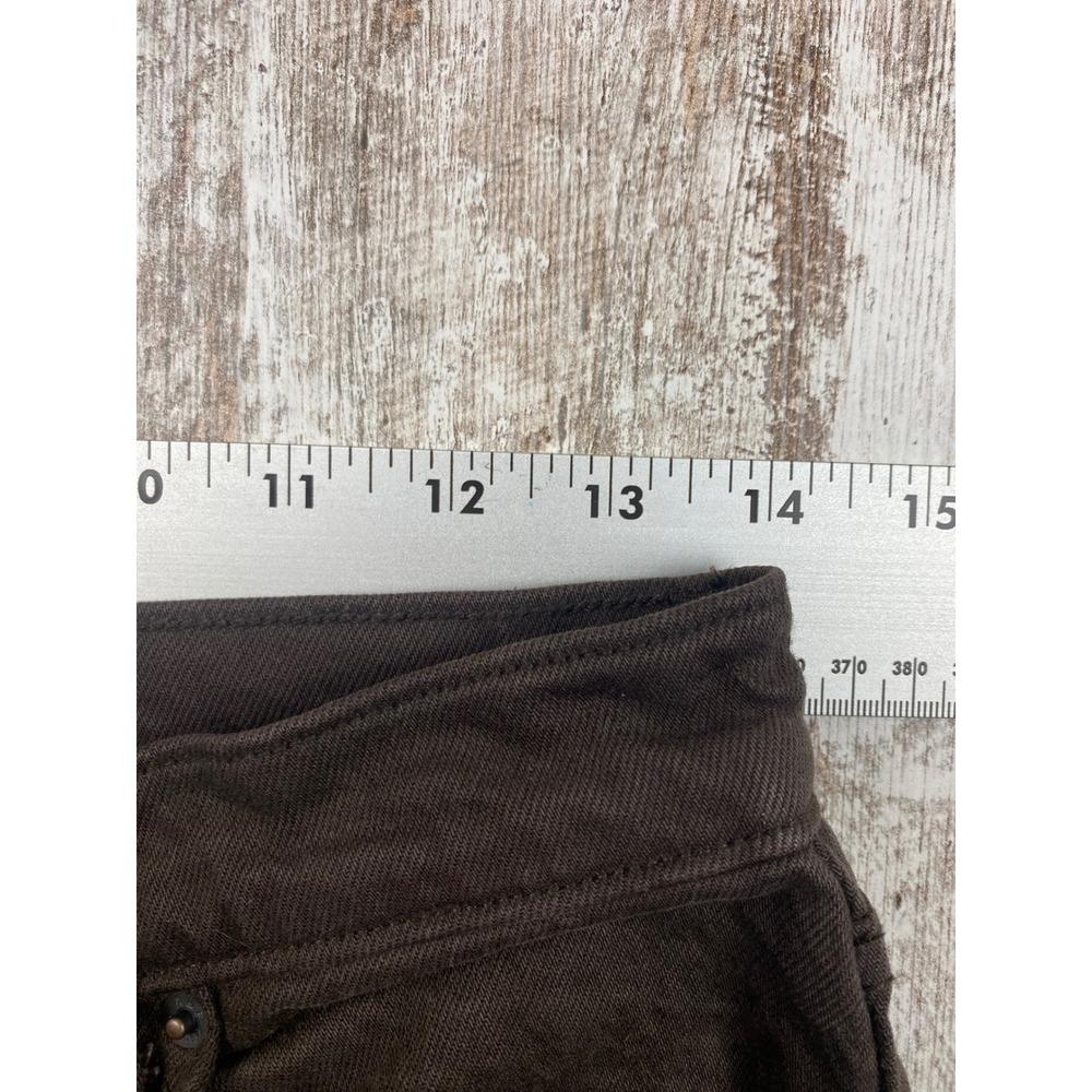Abercrombie & Fitch 90s Straight Ultra High Rise Jeans Women's 27/4S Brown Denim - Picture 12 of 12